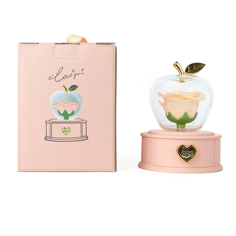 Christmas Rose Gift Box Jewelry Box